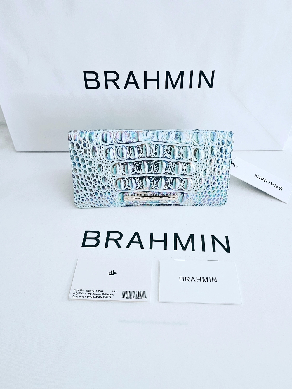 NWT Brahmin Wonderland Ady Wallet #HARD TO FIND #